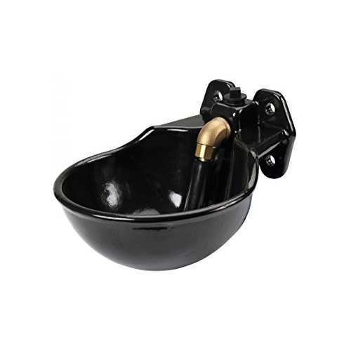 Water bowl with tube valve